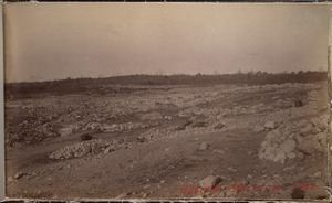 Sudbury Department, Hopkinton Reservoir, stripping, Ashland; Hopkinton, Mass., 1892