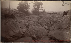 Sudbury Department, Sudbury Dam, outlet trench, looking west, Southborough, Mass., 1894