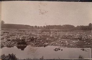Sudbury Department, Sudbury Reservoir, Section B, showing Cemetery Road, Southborough, Mass., Aug. 1896