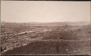 Sudbury Department, Sudbury Reservoir, Section D, looking upstream towards Willow Bridge, Southborough, Mass., Aug. 3, 1896