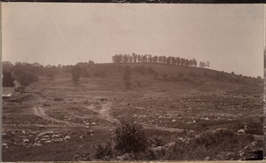Sudbury Department, Sudbury Reservoir, Section H, looking across the Reservoir from the northerly side, Southborough, Mass., Aug. 1896