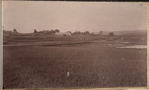 Sudbury Department, Sudbury Reservoir, Section K, Blagen and Bush's shanties, Southborough, Mass., Aug. 1896
