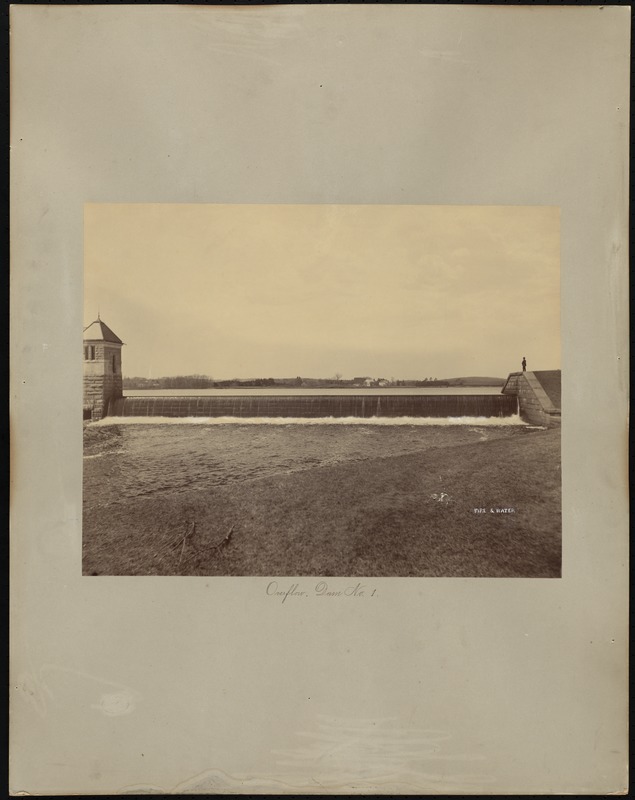 Sudbury Department, Framingham Dam No. 1, overflow, Framingham, Mass., 1893