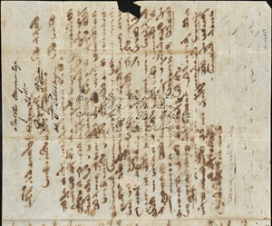 Letter from Thatcher Magowan, Esq. to Capt. D.L. Winsor received at St. Petersburg