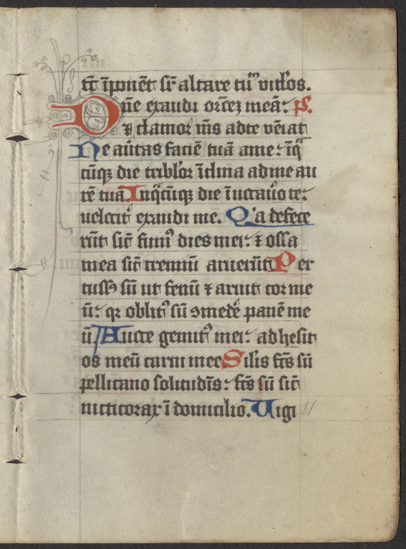 Bifolium from a 15th-century breviary