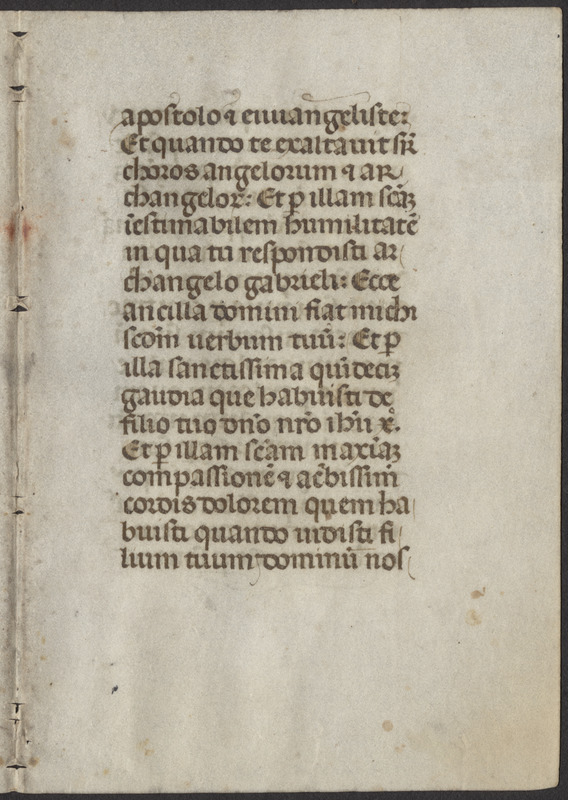 Bifolium from a 15th-century breviary
