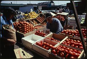 Outdoor Market at Haymarket Square