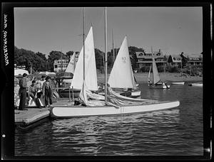 Marblehead (marine), "at the floats"