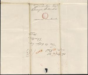 D. Parker to George Coffin, 13 November 1840