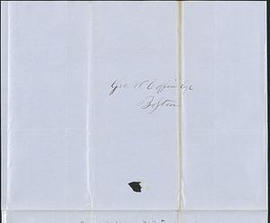 Z. Ingersoll to George Coffin, 19 November 1850