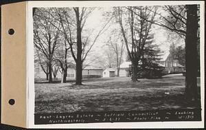 Kent-Legrea [Legare] Estate, looking northwesterly, Suffield, Conn., May 6, 1937