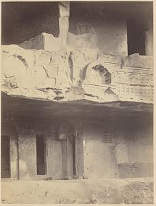 Buddhist Vihara next to the Chaitya Hall, Bhaja Caves, Pune District