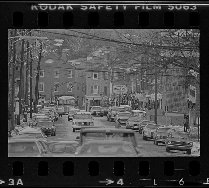 View down State Street