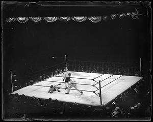 Unidentified boxing match