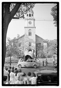 Wedding of Kinsman's daughter at Newburyport