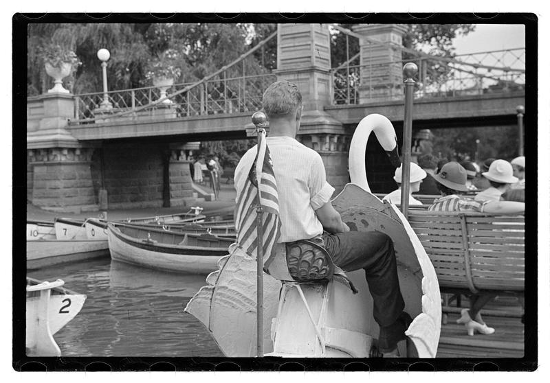 Wm Hanscomb swan boat