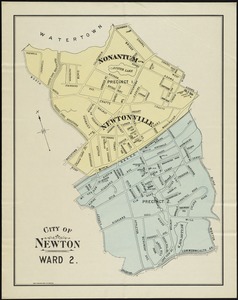 City of Newton, Ward 2, 1906 [Nonatum, Newtonville]