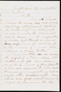 Letter to William Guild, October 21, 1868