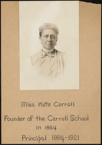 Miss Kate Carroll