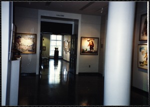 Newton Free Library, Newton, MA. Interior. Art gallery