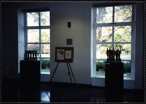 Newton Free Library, Newton, MA. Interior. Art gallery