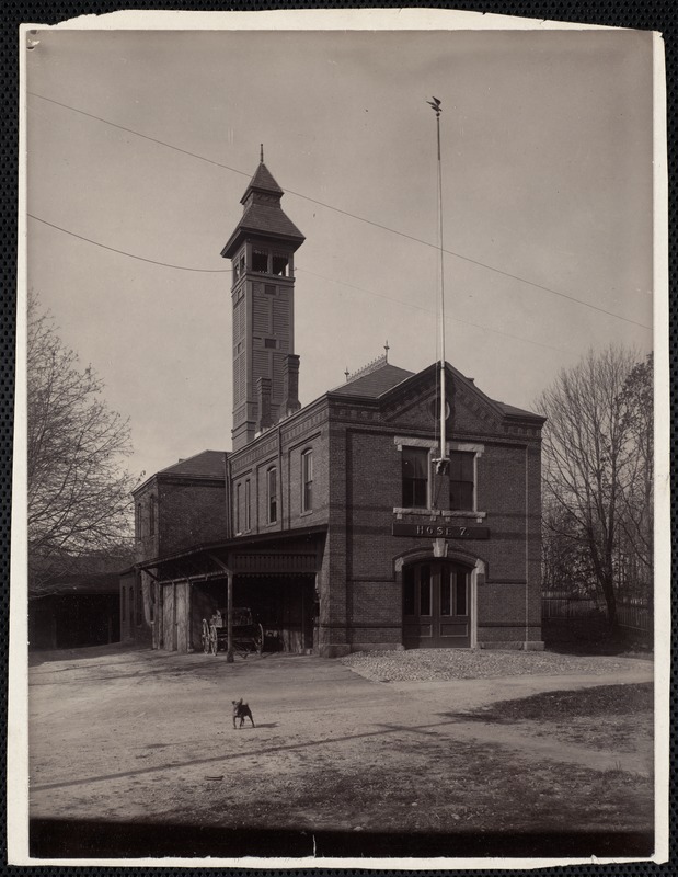 Hose No. 7, Pettee St., Newton Upper Falls, MA Digital Commonwealth