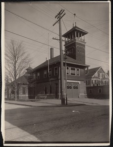 Police Station No.2, Hose 8, 390 Watertown St., Nonantum, MA