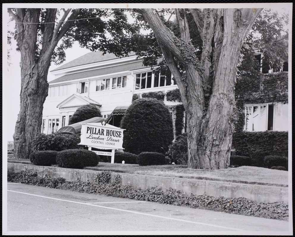 Villages of Newton, MA. Newton Lower Falls. Pillar House, Newton Lower