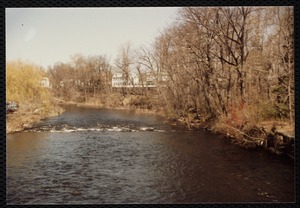 Villages of Newton, MA. Newton Lower Falls. Charles River, Newton Lower Falls