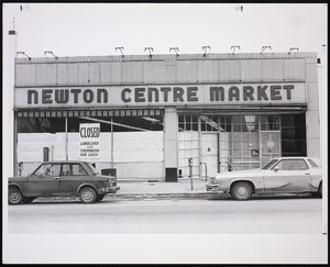 Villages of Newton, MA. Newton Centre. Newton Centre Market