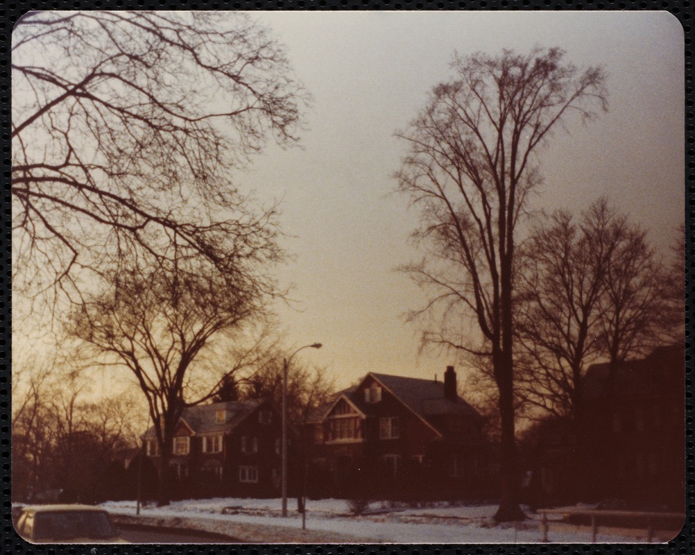 Villages of Newton, MA. Newton Centre. Comm Ave, Newton Centre