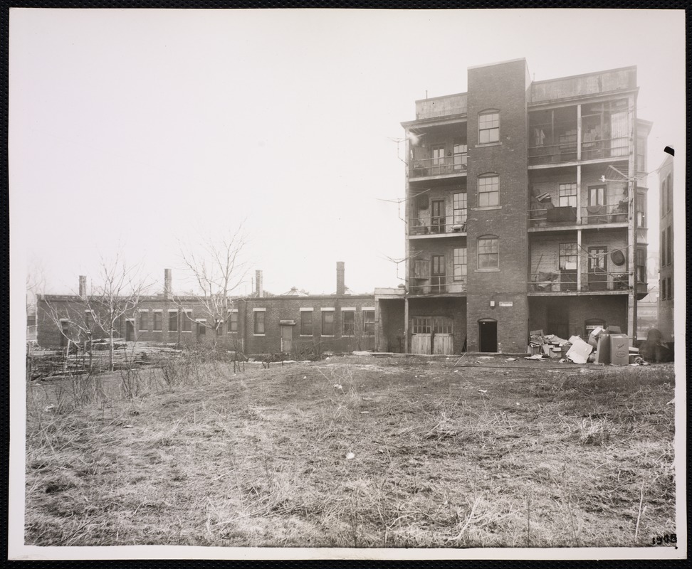 Villages of Newton, MA. Rear Washington St., Nonantum Pl