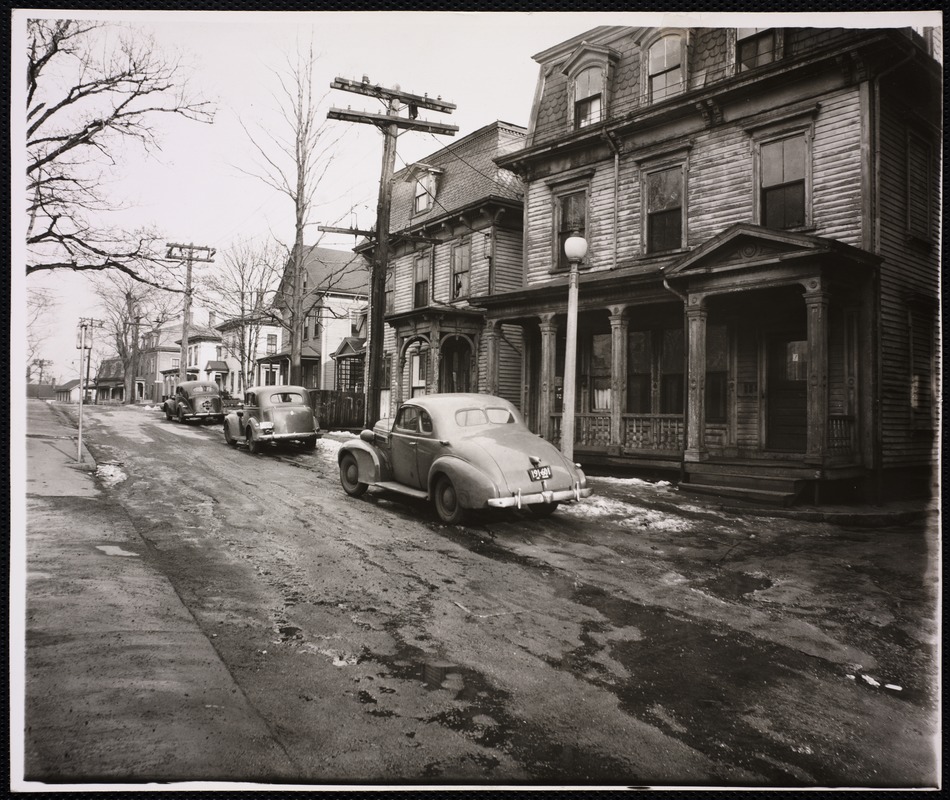 Villages of Newton, MA. Newton Corner. Jefferson St., Newton Corner Digital Commonwealth