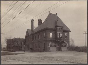 Newton Hook & Ladder No. 2 Fire Station, c. 1906
