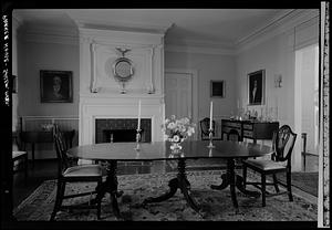 Parker House, Salem: interior, dining room