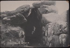 Greece. Tiryns, gallery at