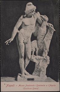 Napoli - Museo Nazionale - Ganimede e l'Aquila (scultura Greca)