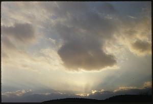 Clouds and sunbeams