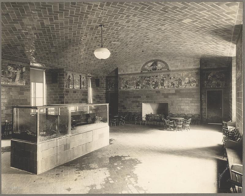 Boston, Forsyth Dental Infirmary, interior, children's room