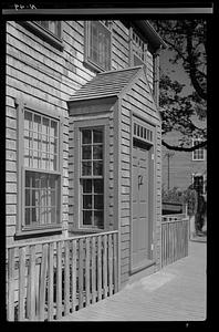 Pleasant street doorway (exterior), Nantucket