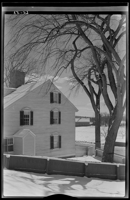 Concord snowscape