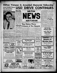 Milton Mattapan News, February 20, 1947