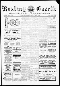 Roxbury Gazette and South End Advertiser