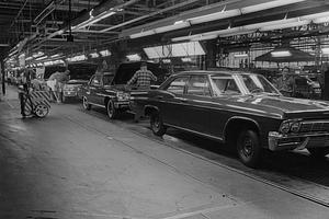 General Motors Chevrolet plant, Detroit, Michigan