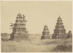 Jain tombs, Mudbidri, India