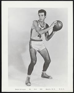 Dolph Schayes. 32. 6-8. 220. Dewitt, N.Y. N.Y.U.