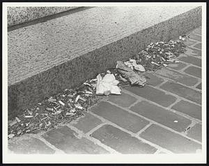Steps to City Hall Plaza.