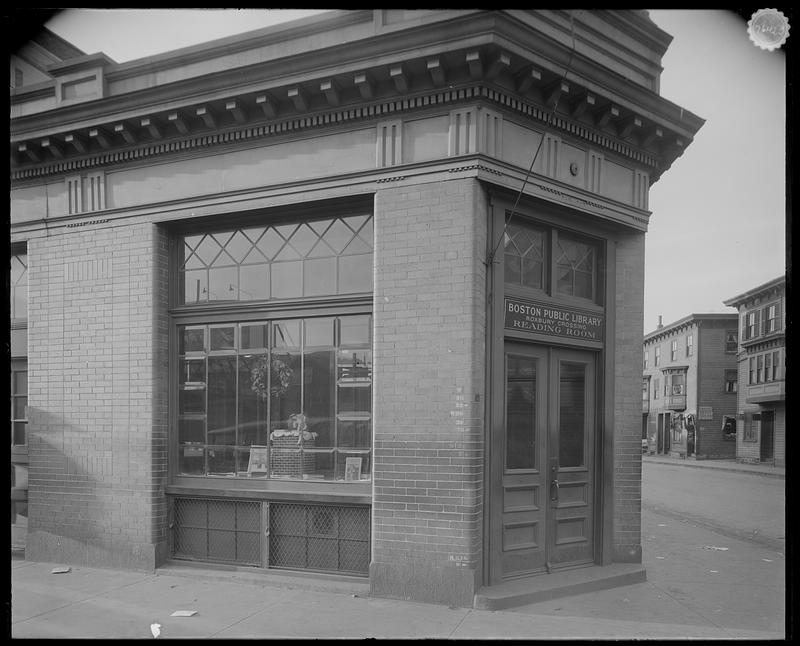 Boston Public Library branches, Roxbury Crossing (entrance) - Digital ...