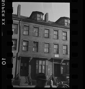 Unidentified house, Boston, Massachusetts