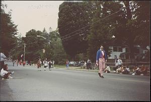 Bill Hayner as Uncle Sam, Fourth of July parade